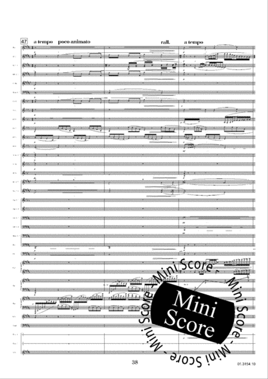 Pini di Roma Concert Band scores gallery preview page 44