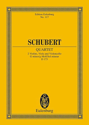 String Quartet G Minor Op. Posth. D 173