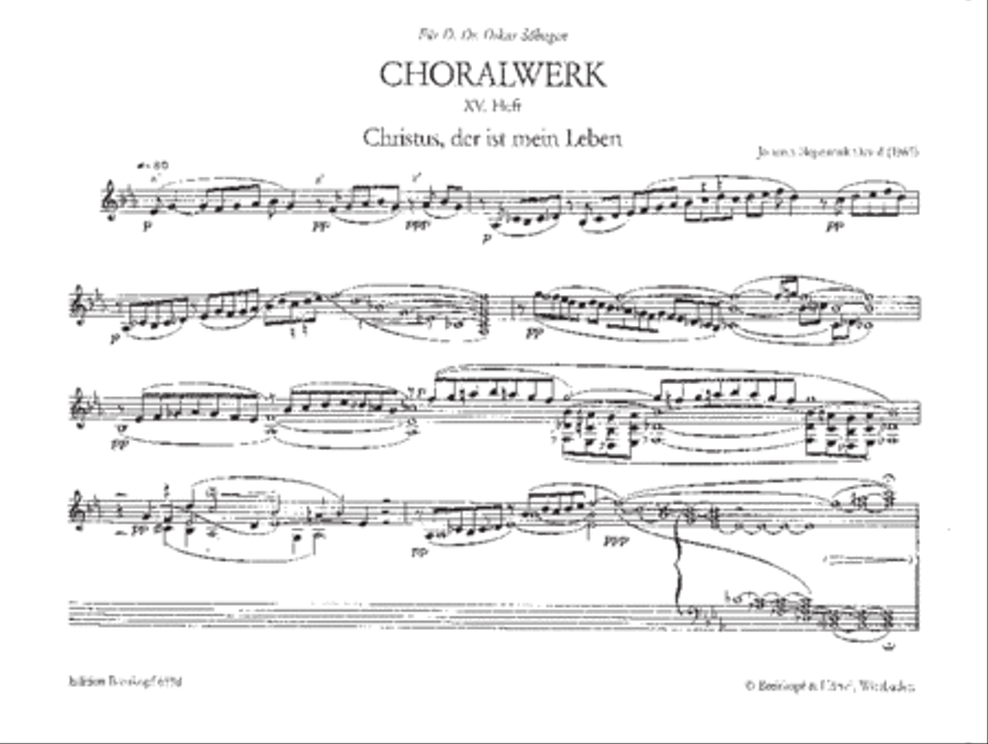 Chorale Works
