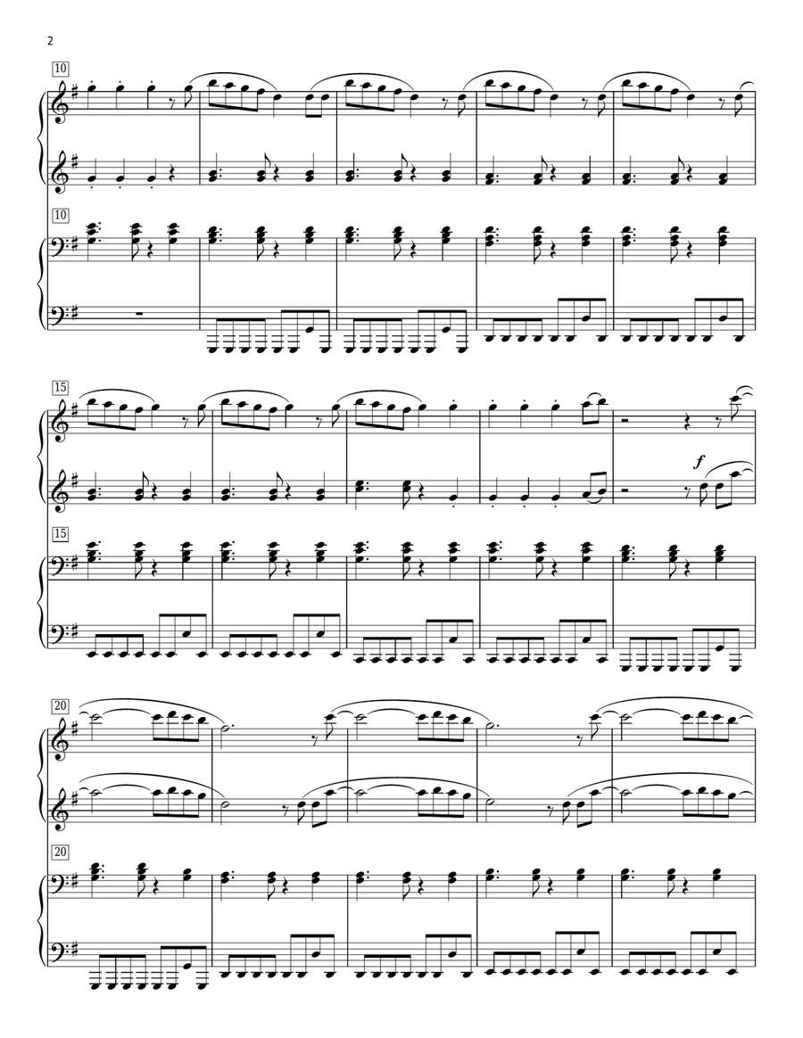 I Knew You Were Trouble I Knew You Were Trouble Piano Duet scores gallery preview page 2