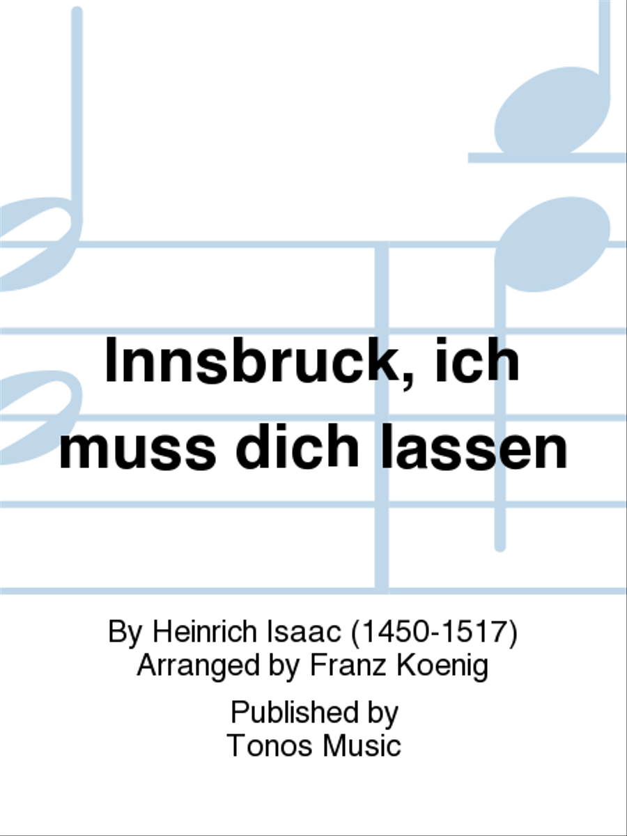 Innsbruck, ich muss dich lassen TTBB scores gallery preview page 1