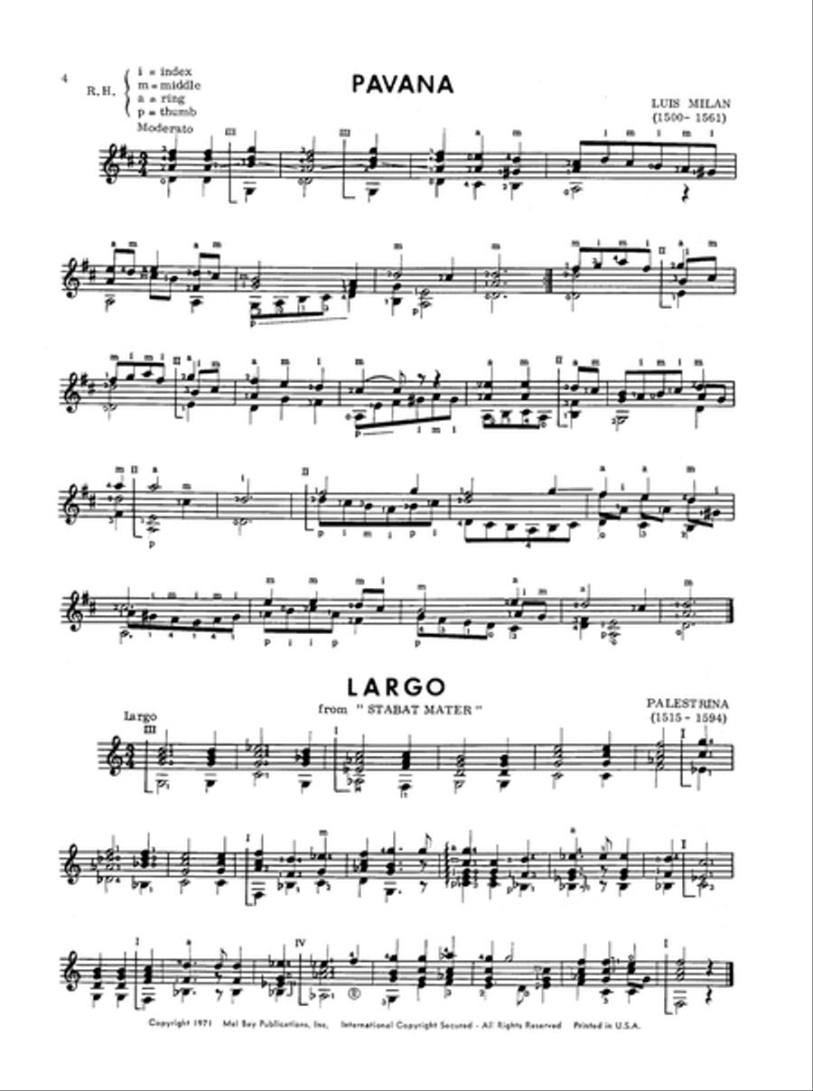 Deluxe Album of Classic Guitar Music Acoustic Guitar scores gallery preview page 5