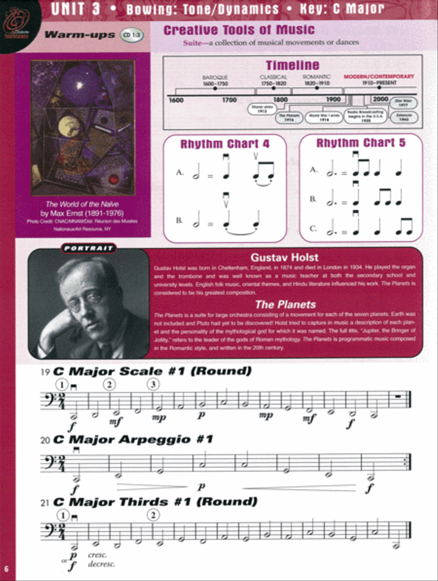 Orchestra Expressions: Student Edition, Book Two - Cello Chamber Orchestra scores gallery preview page 2