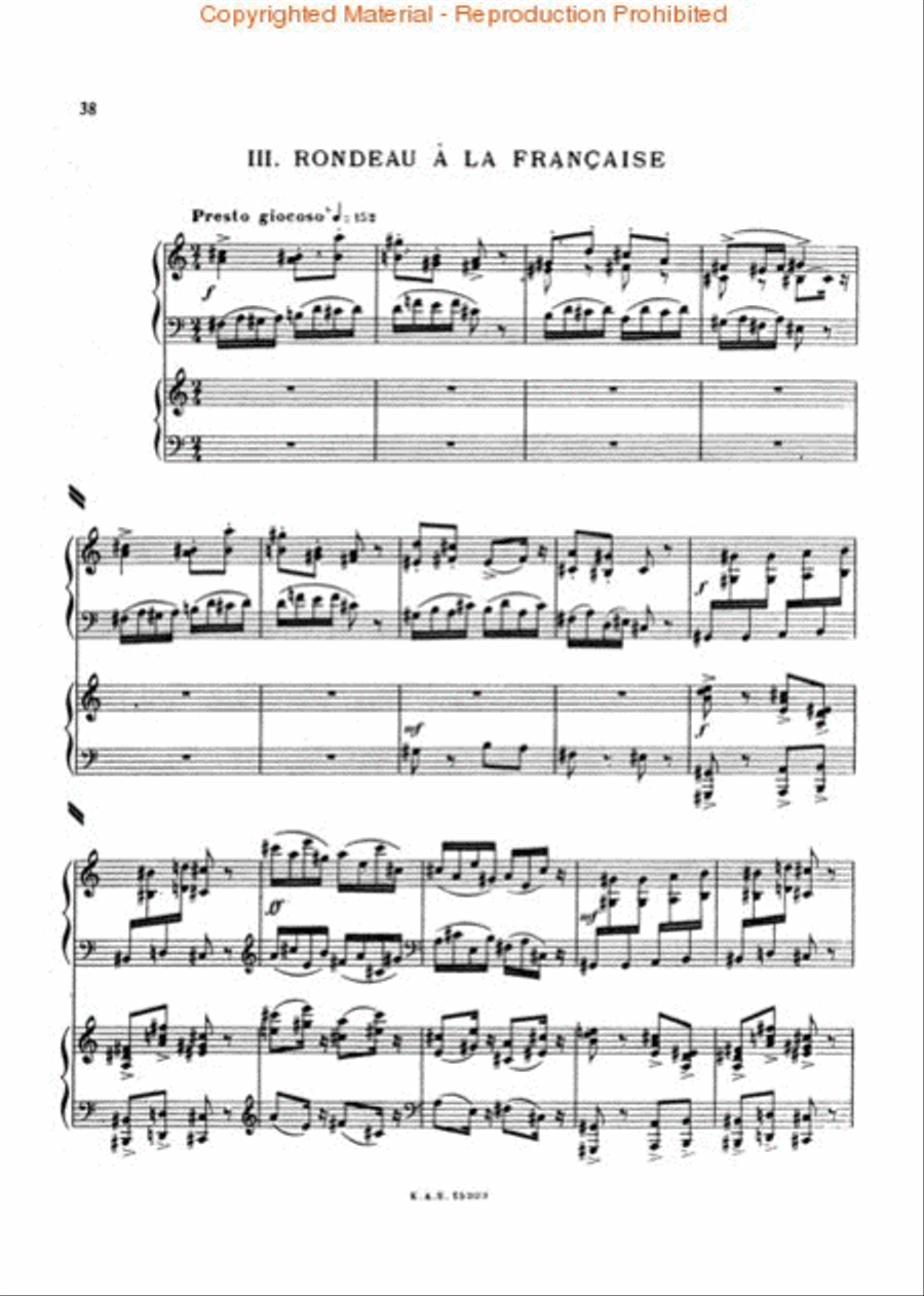 Concerto 1949 Piano scores gallery preview page 4