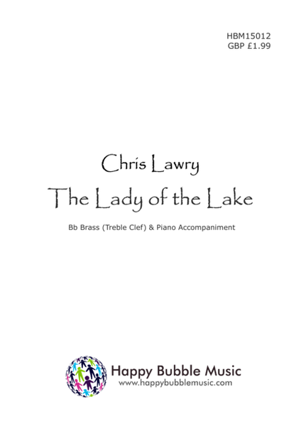The Lady of the Lake - for Bb Brass [Treble Clef] & Piano (from Scenes from a Parisian Cafe) image number null