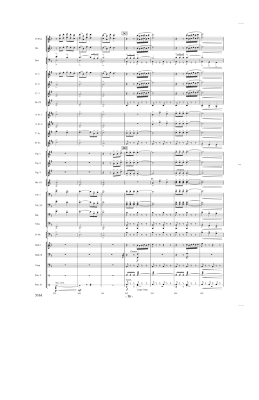 Into the Joy of Spring Concert Band scores gallery preview page 37