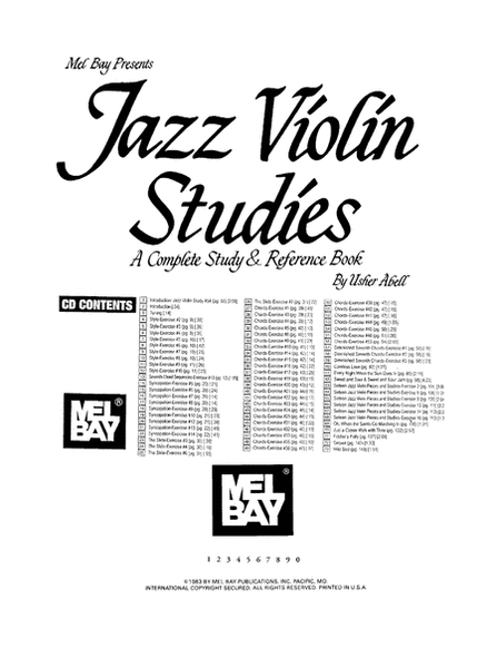 Jazz Violin Studies image number null