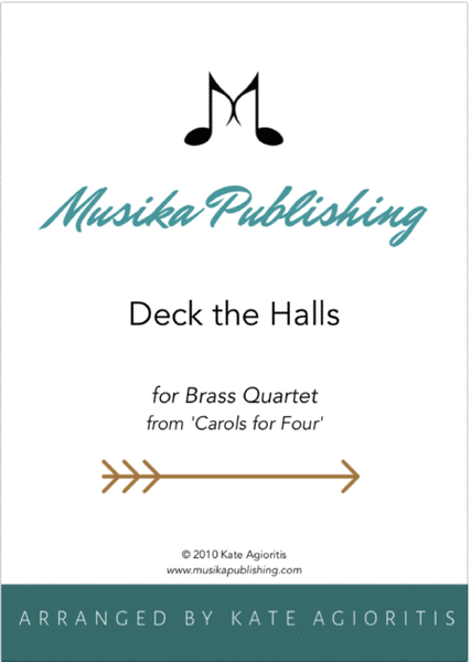 Deck the Halls - Brass Quartet image number null