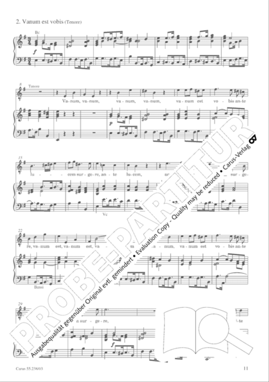 Nisi Dominus Nisi Dominus SSATB scores gallery preview page 14