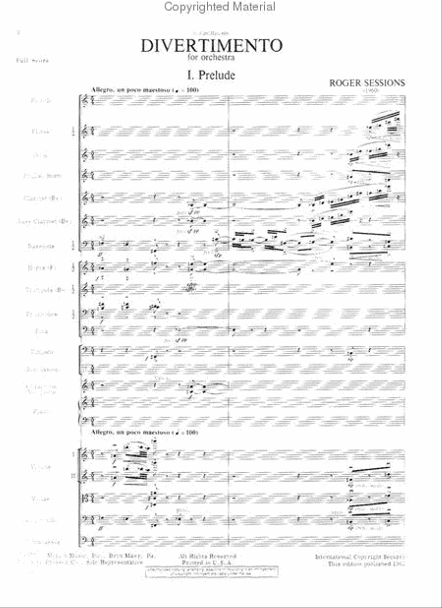 Divertimento Orchestra scores gallery preview page 2