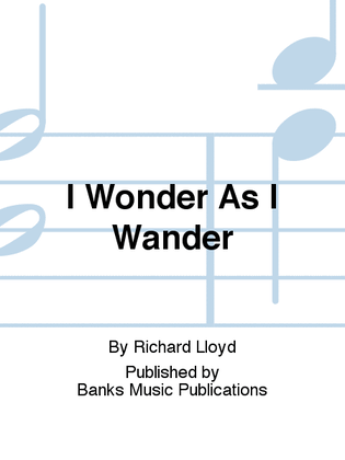 Book cover for I Wonder As I Wander