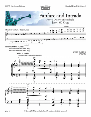 Book cover for Fanfare and Intrada