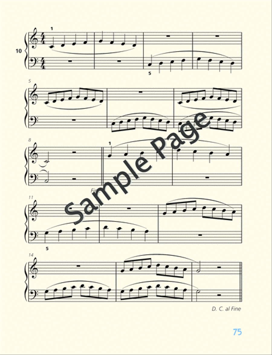 Piano Junior: Lesson Book 2 Piano Method scores gallery preview page 76