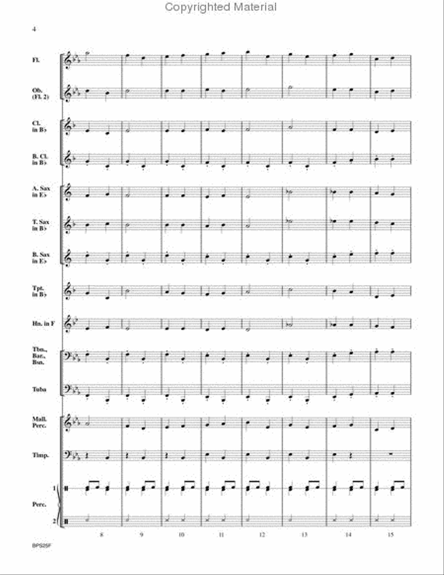 Confidence Concert Band scores gallery preview page 3