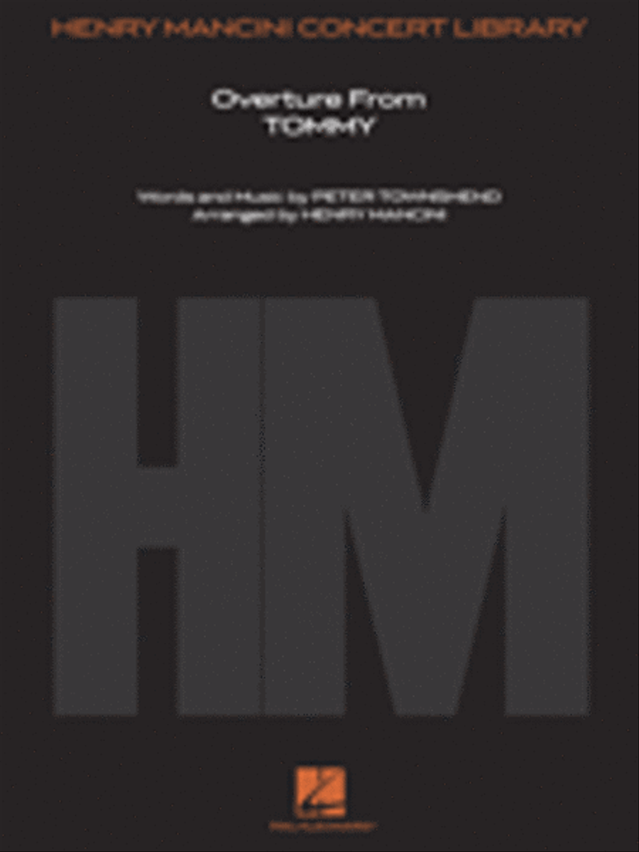 Overture from Tommy Full Orchestra scores gallery preview page 1