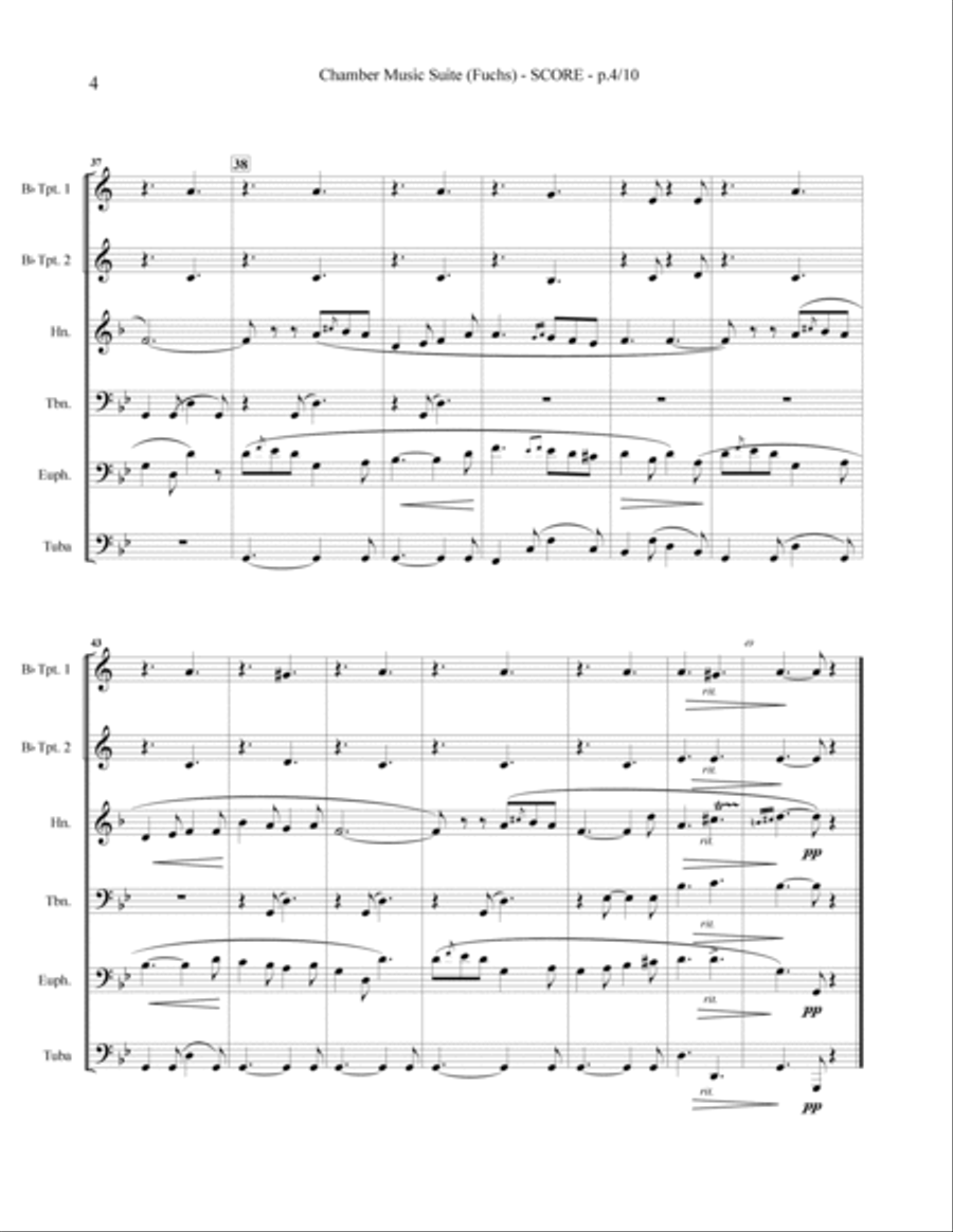 SUITE Brass Ensemble scores gallery preview page 6