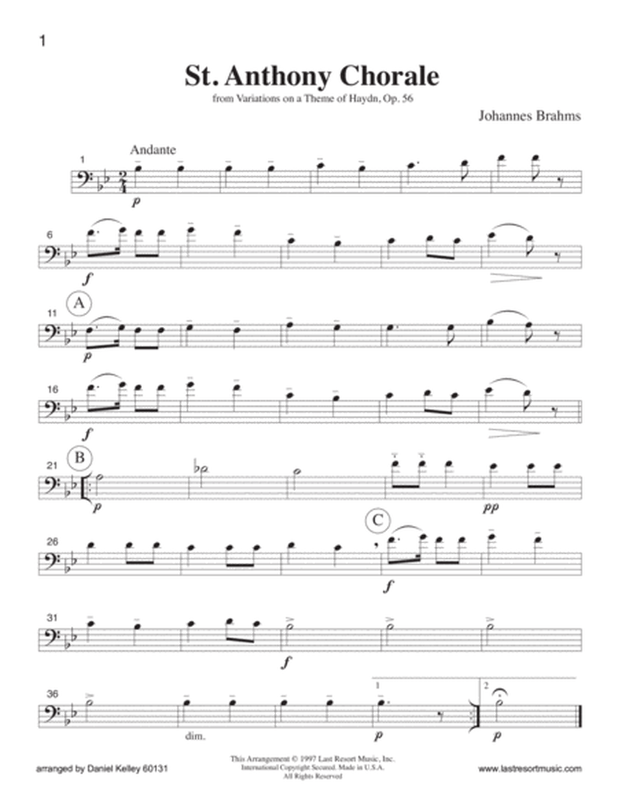 Music for Four Brass - Volume 1 - Part 3 Trombone 60131