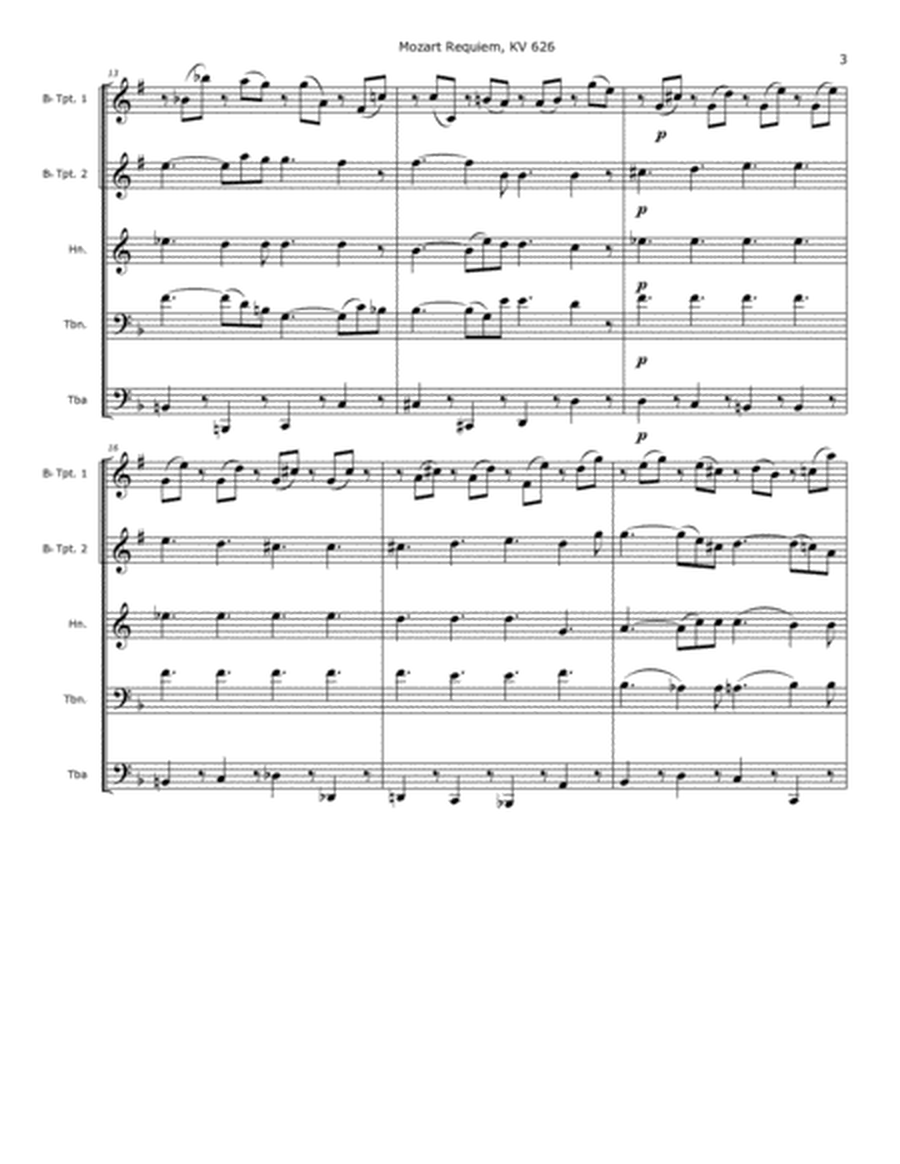 Mozart Requiem - Lacrimosa image number null