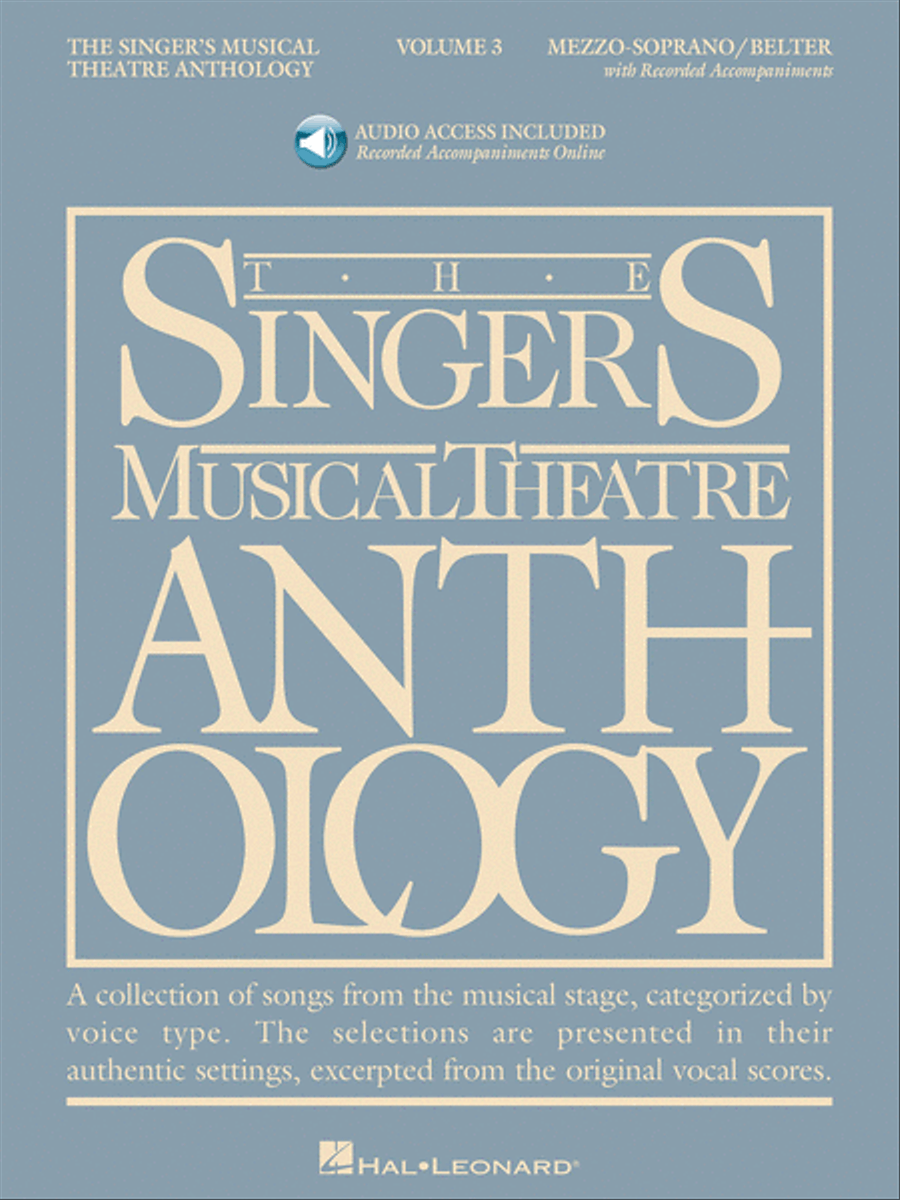 The Singer's Musical Theatre Anthology - Volume 3 - Mezzo Soprano Mezzo-Soprano Voice scores gallery preview page 1
