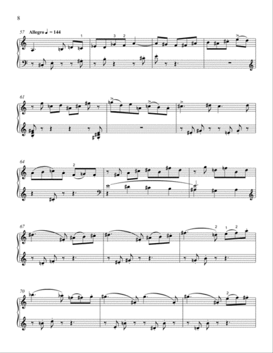 Aureole Organ scores gallery preview page 11