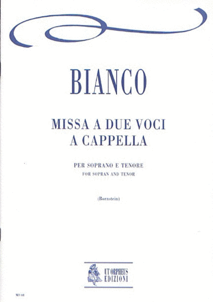Missa a due voci a Cappella (Venezia 1610)