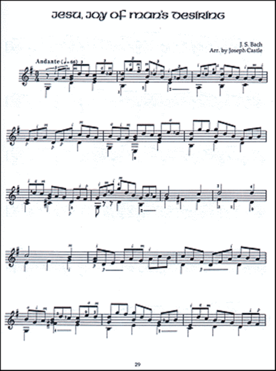 Favorite Hymns for Classical Guitar Acoustic Guitar scores gallery preview page 5