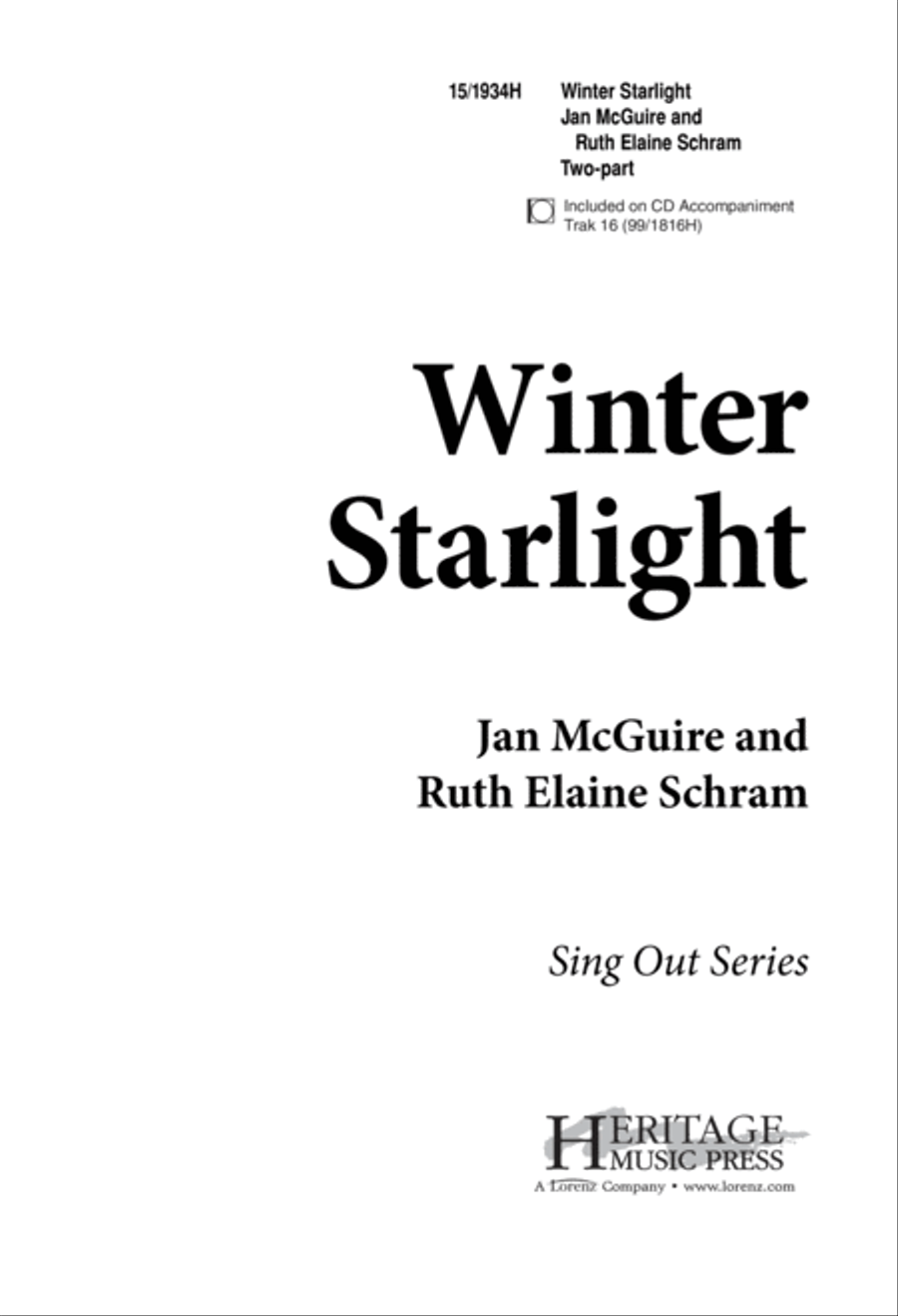 Winter Starlight 2-Part scores gallery preview page 1