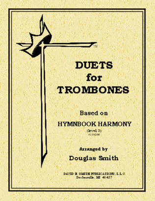 Book cover for Duets For Trombones- Based on Hymnbook Harmony