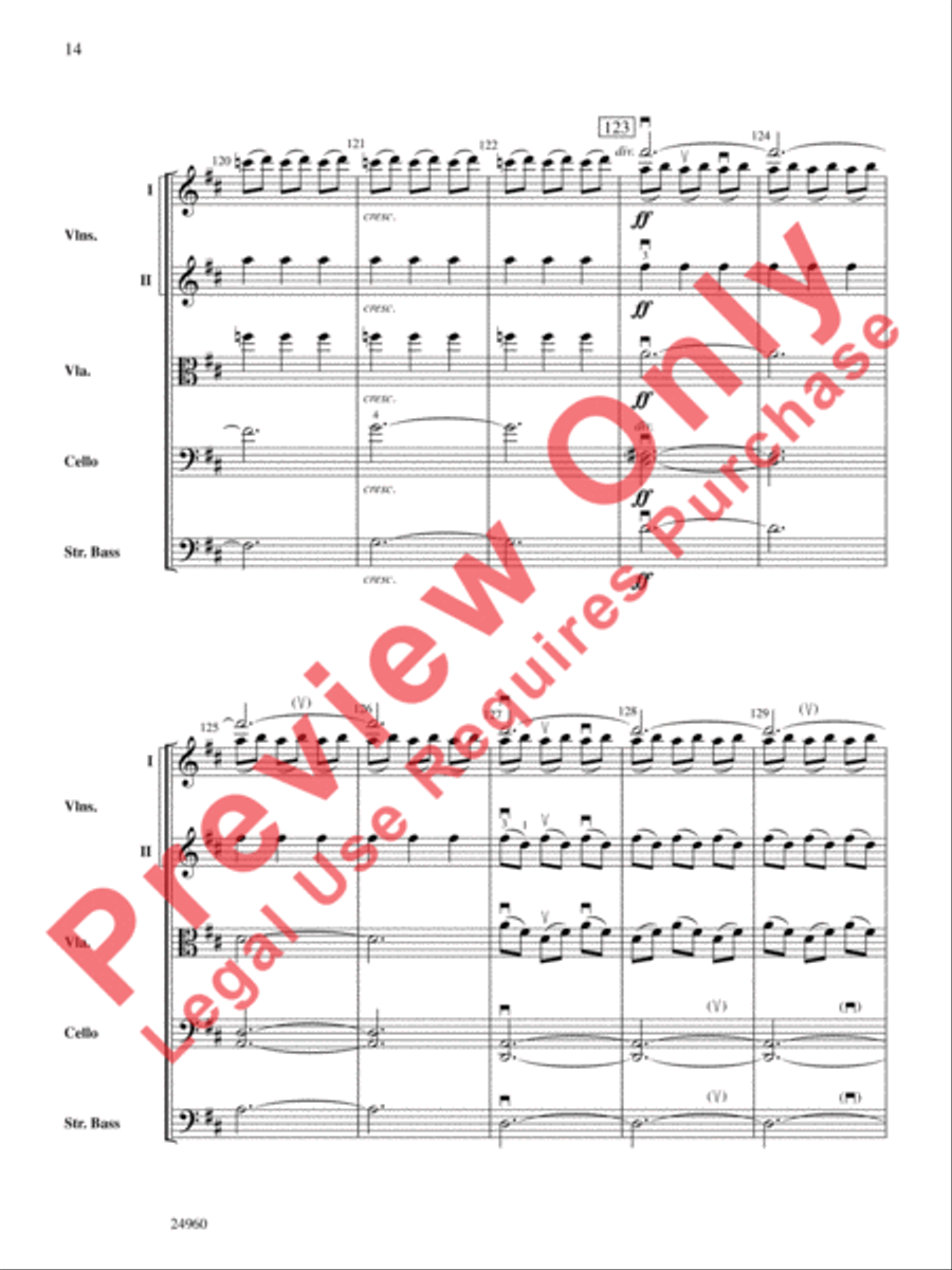 Helium String Orchestra scores gallery preview page 15