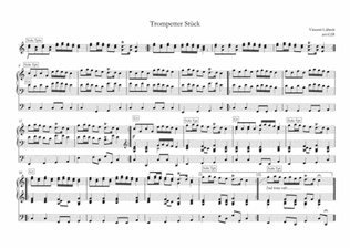 Book cover for Trumpet Tune by Vincent Lubeck arranged for organ