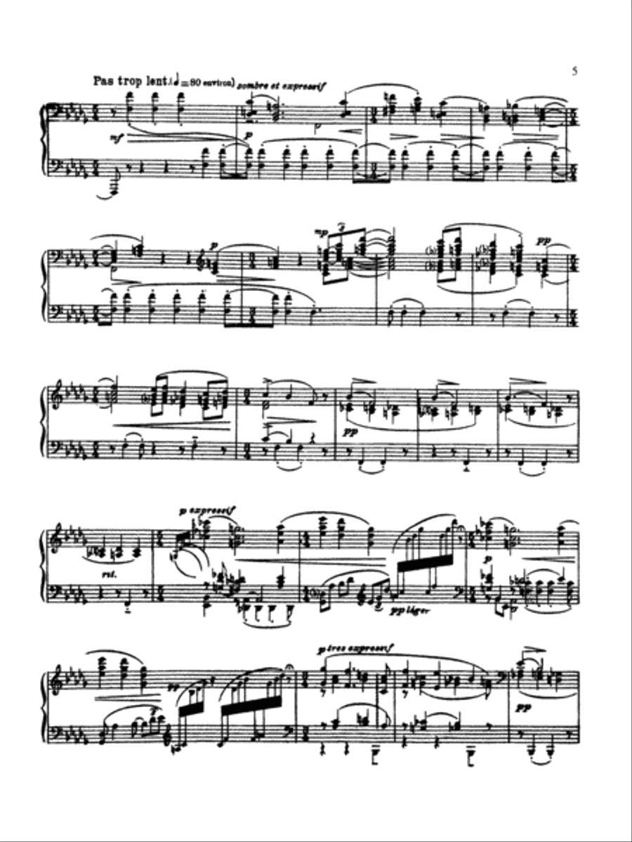 Ravel: Miroirs Ravel: Miroirs Piano Solo scores gallery preview page 4