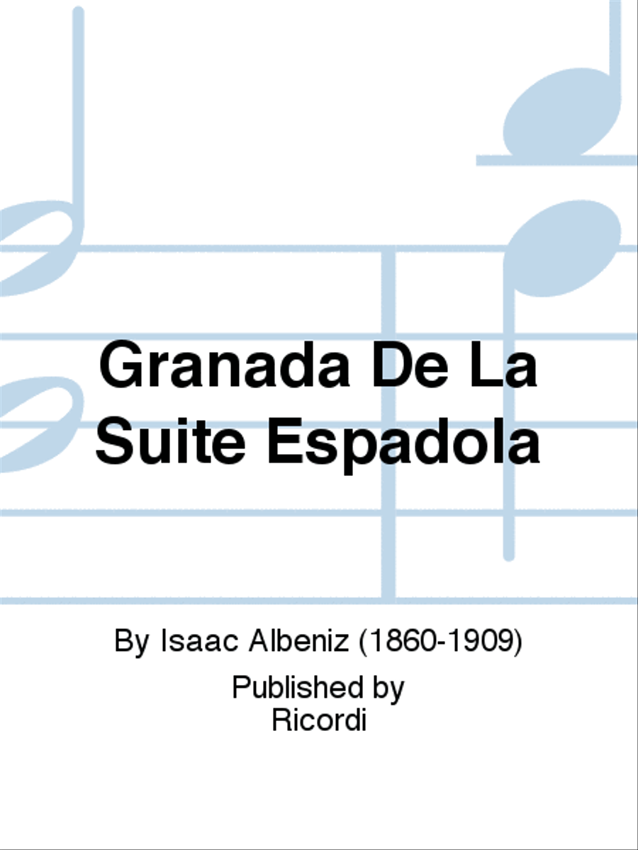 Granada De La Suite Espaðola School and Community scores gallery preview page 1