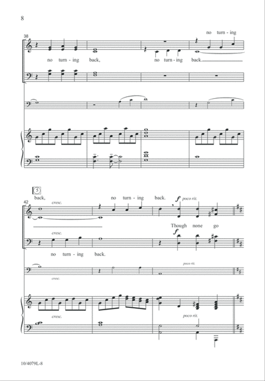 I Have Decided to Follow Jesus 4-Part scores gallery preview page 8