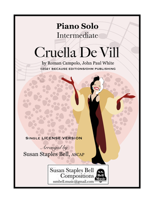 Book cover for Cruella De Vill