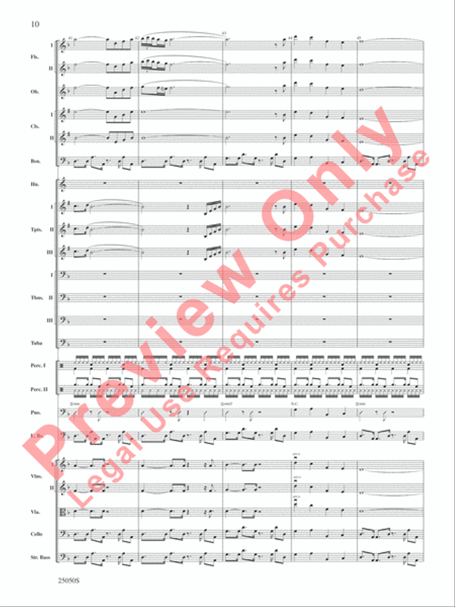 The Children of Sanchez The Children of Sanchez Full Orchestra scores gallery preview page 11