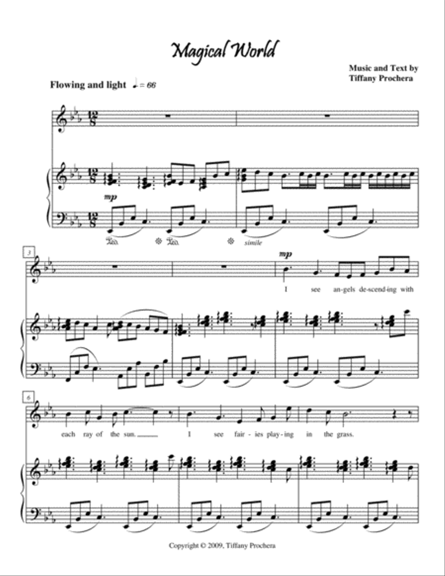 Magical World - From Dreams, Magic, and Other Realities Voice Solo scores gallery preview page 2