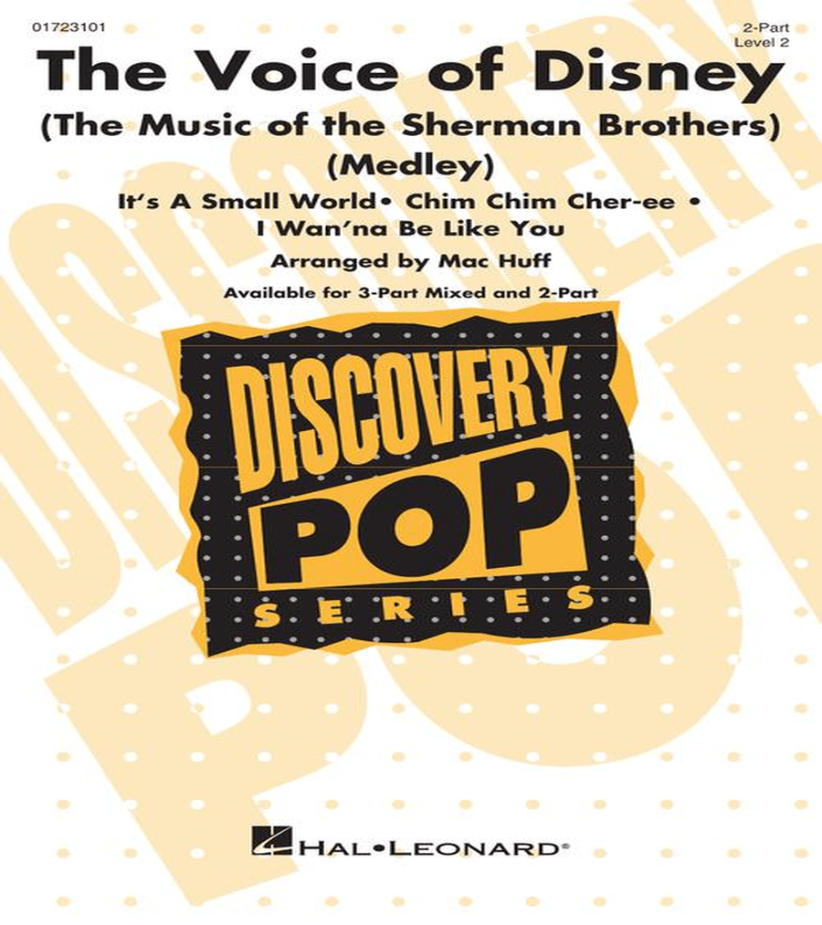 The Voice of Disney (The Music of the Sherman Brothers) 2-Part scores gallery preview page 2