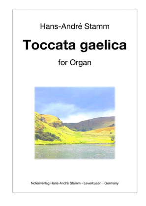 Book cover for Toccata gaelica for organ