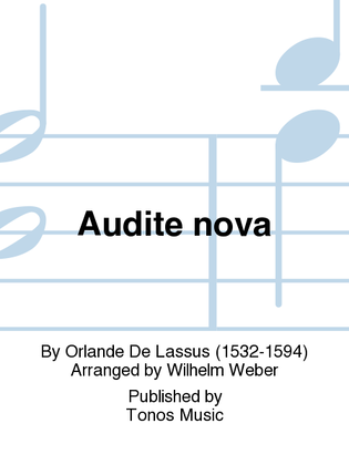 Audite nova