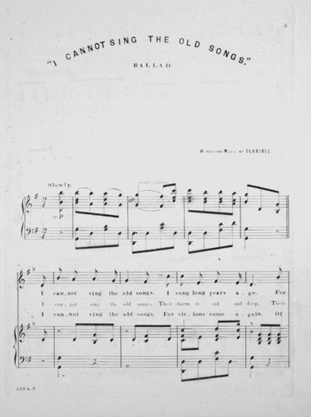 Peters' Standard Series of English Songs. First Series