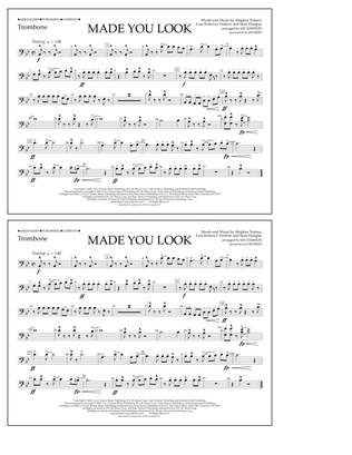 Book cover for Made You Look (arr. Jay Dawson) - Trombone
