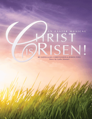 Book cover for Christ Is Risen Easter Cantata