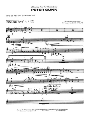 Peter Gunn: 2nd B-flat Tenor Saxophone