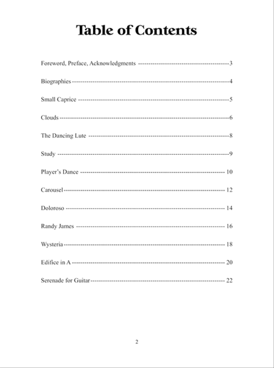 Conversation Pieces Acoustic Guitar scores gallery preview page 3