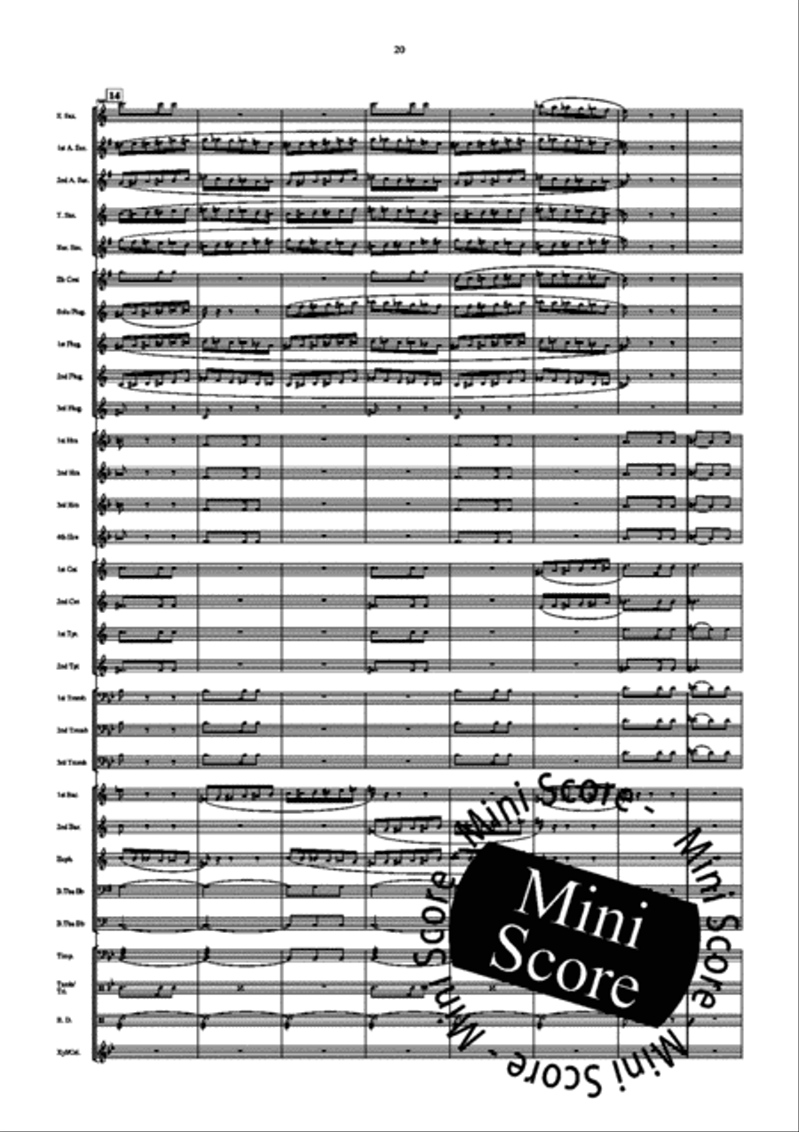 Images D'Ete Concert Band scores gallery preview page 22