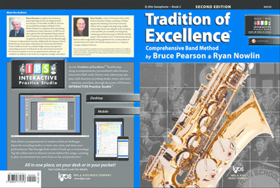 Tradition of Excellence Book 2 - Eb Alto Saxophone Concert Band Methods scores gallery preview page 2