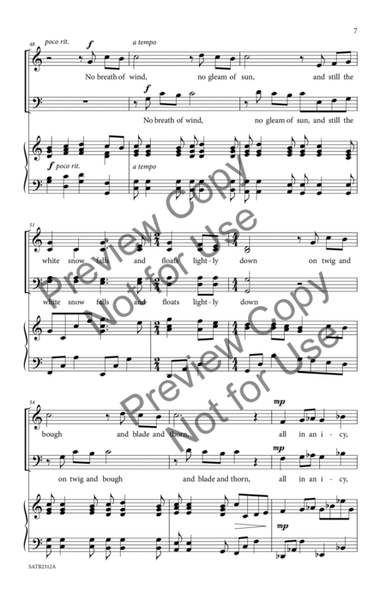 No Breath of Wind SATB image number null