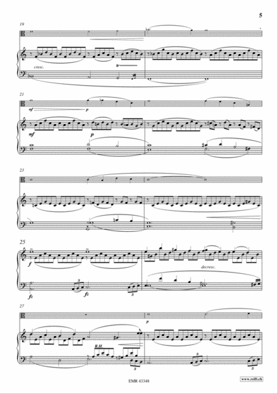 Impromptu Viola scores gallery preview page 6