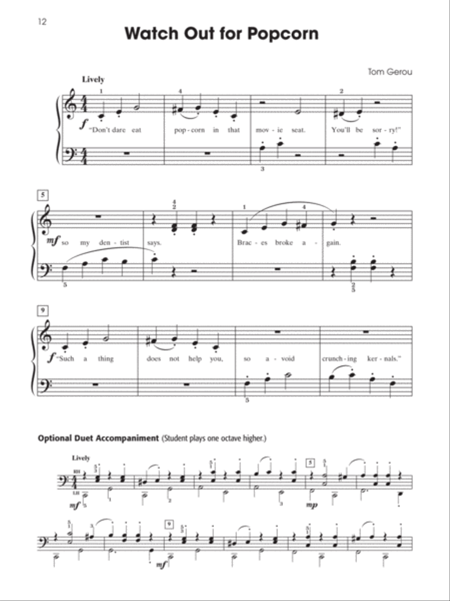 Piece by Piece A-C (Value Pack) Easy Piano scores gallery preview page 20