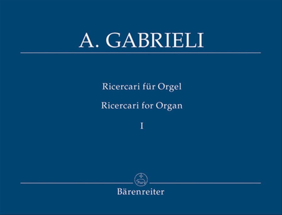 Ricercari for Organ Harpsichord scores gallery preview page 1